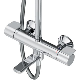 Душевая система AM.PM X-Joy F0785A500 с термостатом Хром